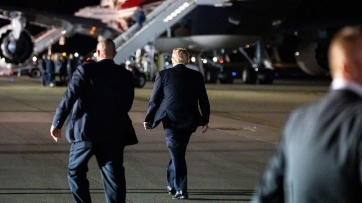 What Trump’s catering-truck escape says about a war that won’t end