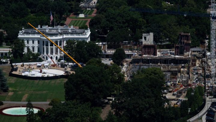Appeals court says Trump is unlawfully constructing White House ballroom